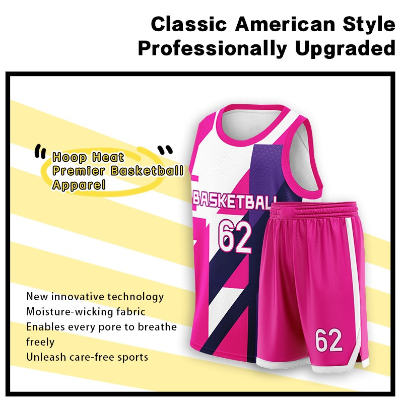 U-TRY | American-Style Basketball Uniforms - MS018