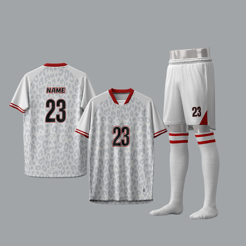 U-TRY | Shawl collar / Raglan sleeve Soccer Jersey Set - CJDL002