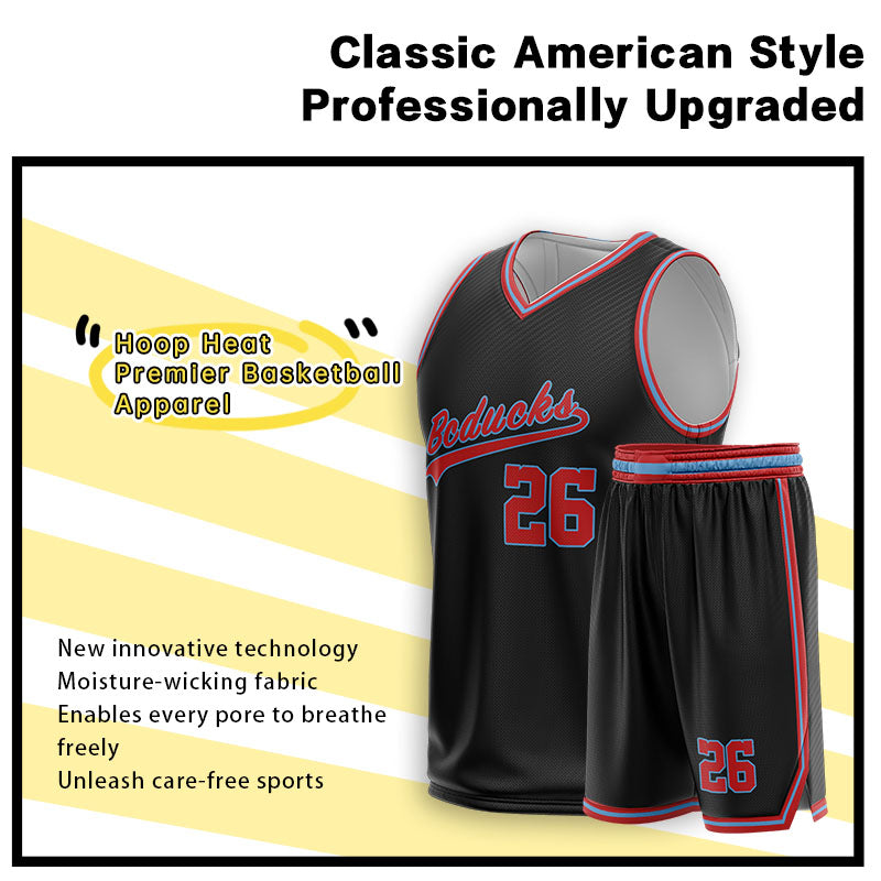 U-TRY | American-Style Basketball Uniforms - MS006