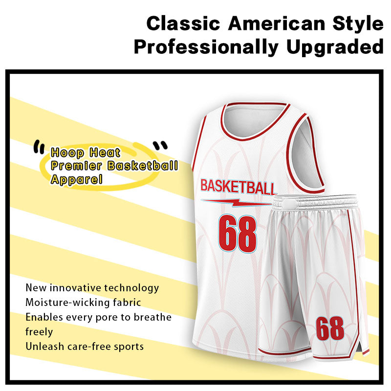U-TRY | American-Style Basketball Uniforms - MS010