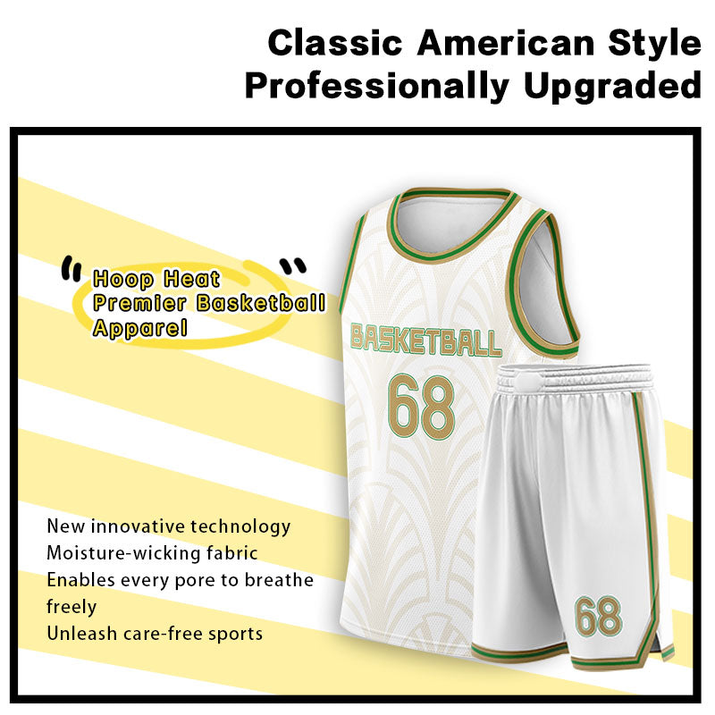 U-TRY | American-Style Basketball Uniforms - MS011