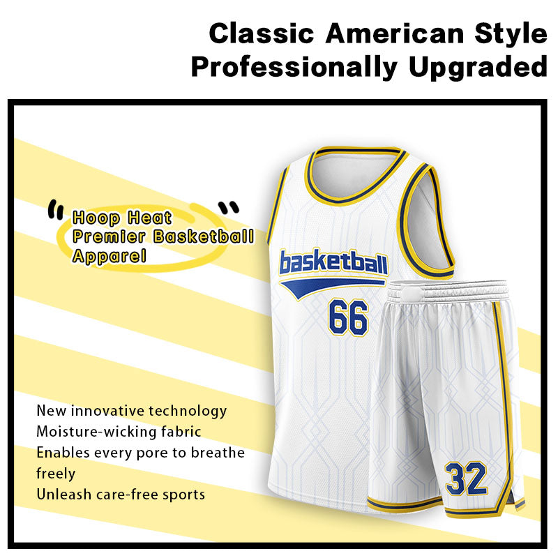 U-TRY | American-Style Basketball Uniforms - MS012