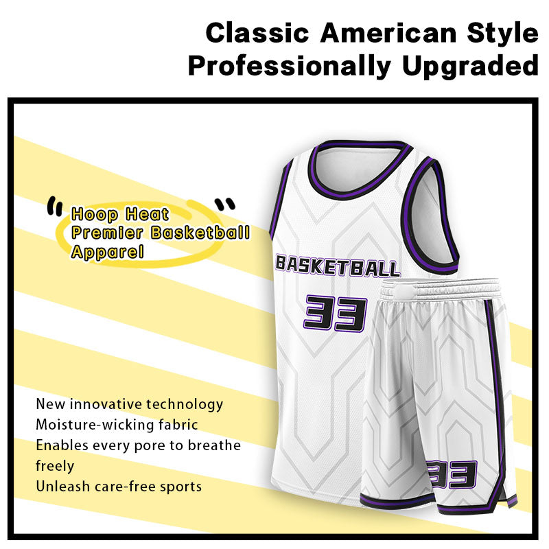 U-TRY | American-Style Basketball Uniforms - MS013