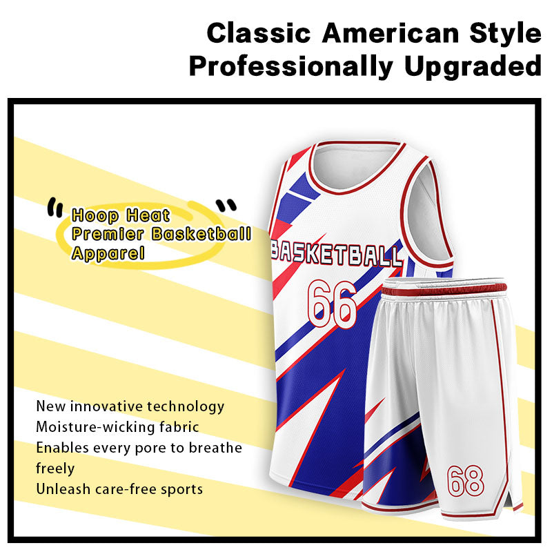 U-TRY | American-Style Basketball Uniforms - MS015