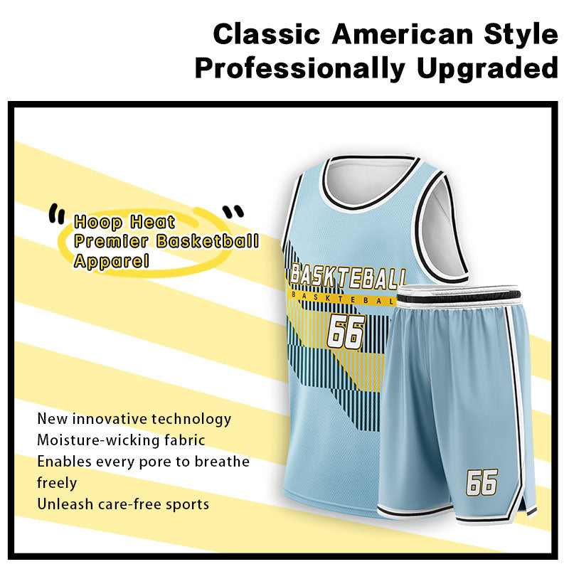 U-TRY | American-Style Basketball Uniforms - MS016