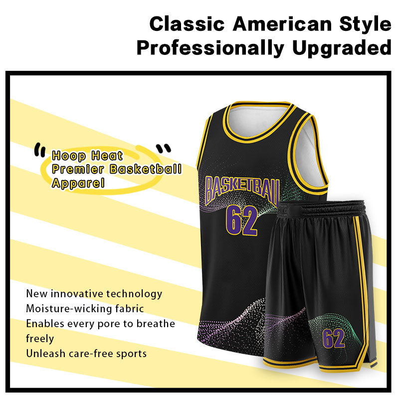 U-TRY | American-Style Basketball Uniforms - MS020