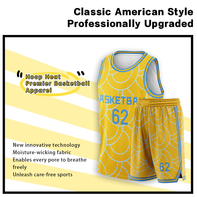 U-TRY | American-Style Basketball Uniforms - MS022