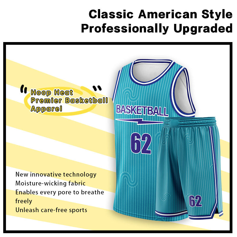 U-TRY | American-Style Basketball Uniforms - MS024