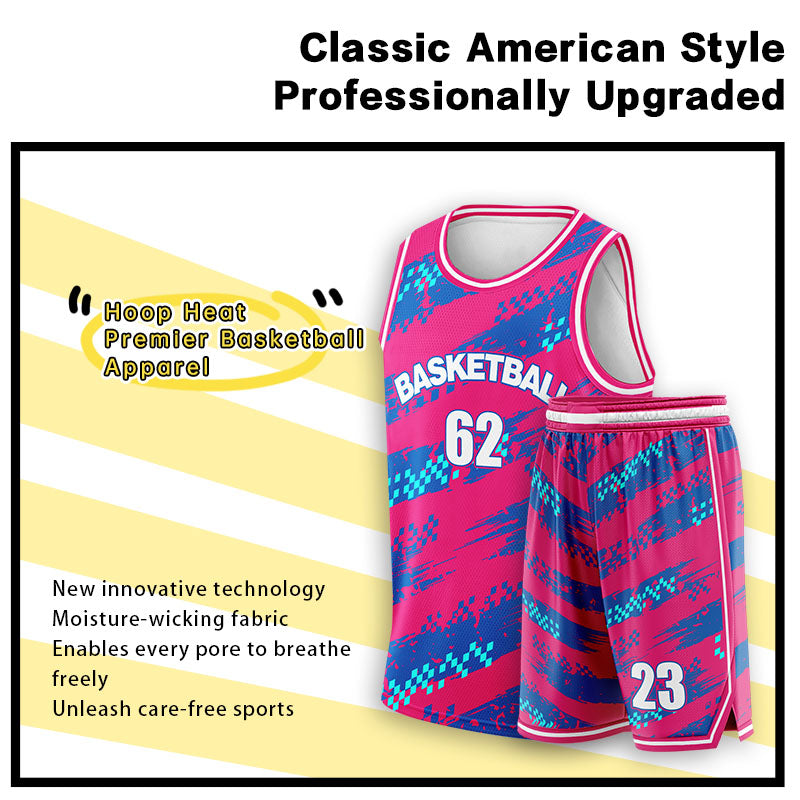 U-TRY | American-Style Basketball Uniforms - MS028
