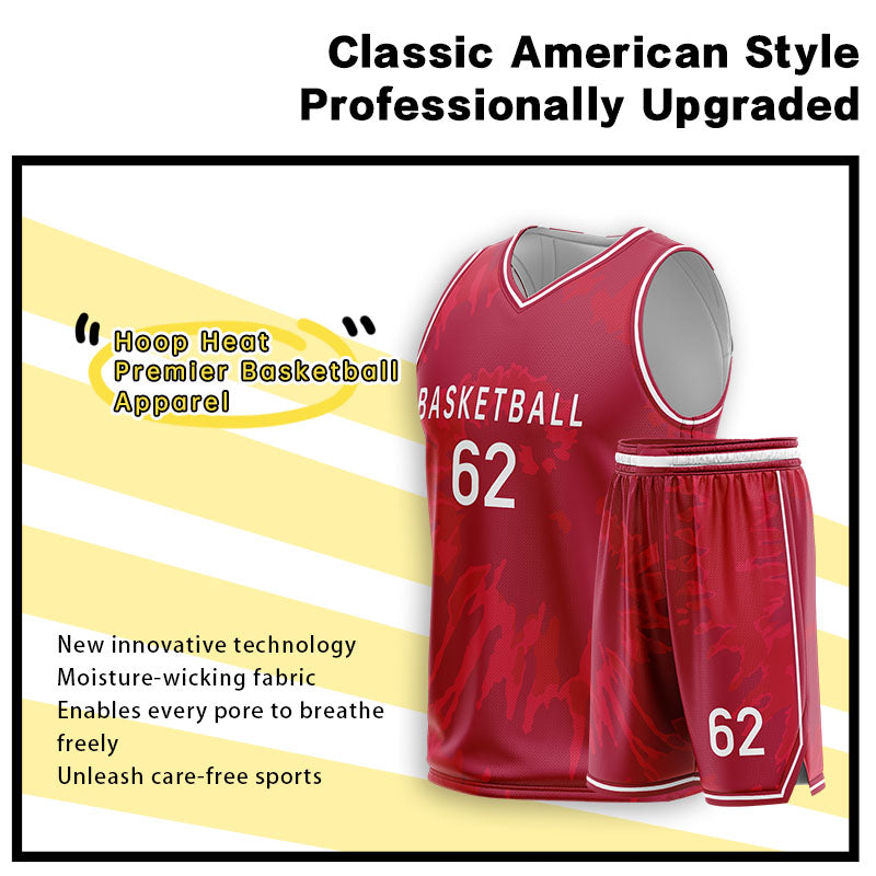 U-TRY | American-Style Basketball Uniforms - MS029