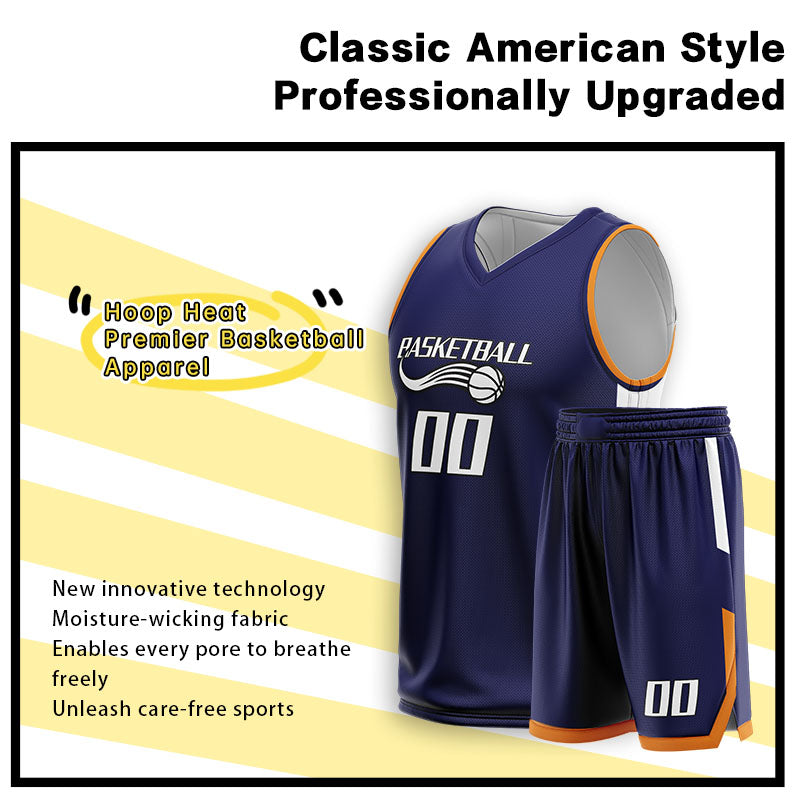 U-TRY | American-Style Basketball Uniforms - MS031
