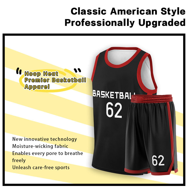 U-TRY | American-Style Basketball Uniforms - MS032
