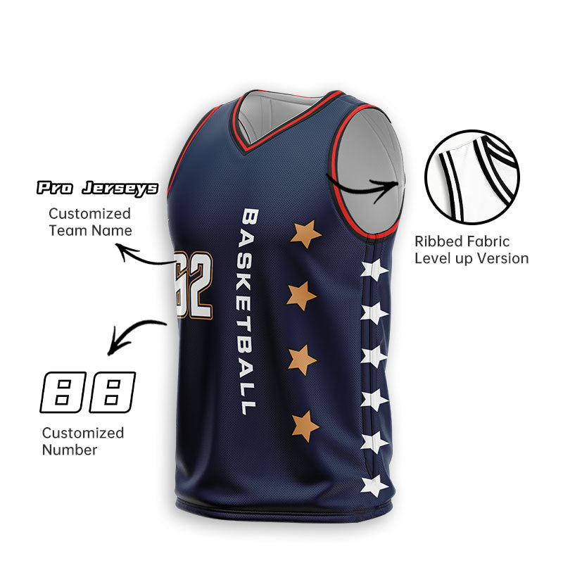 U-TRY | American-Style Basketball Uniforms - MS035