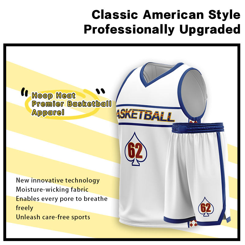 U-TRY | American-Style Basketball Uniforms - MS036