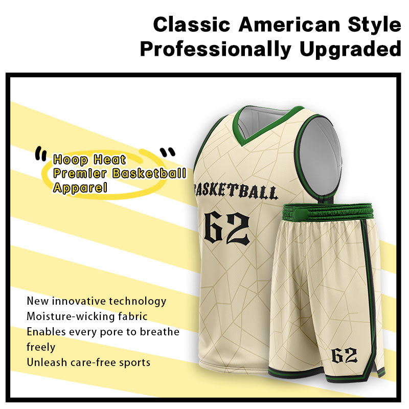 U-TRY | American-Style Basketball Uniforms - MS037