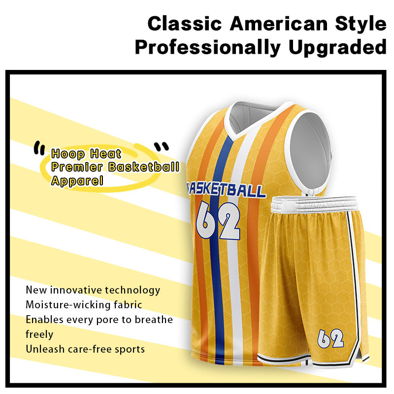 U-TRY | American-Style Basketball Uniforms - MS038