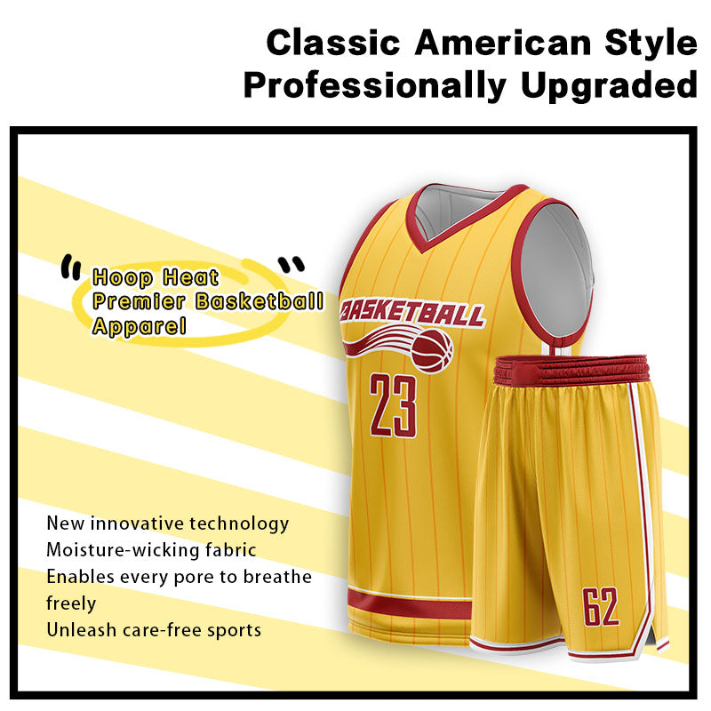 U-TRY | American-Style Basketball Uniforms - MS039