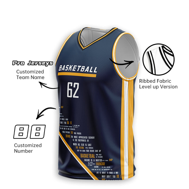 U-TRY | American-Style Basketball Uniforms - MS044