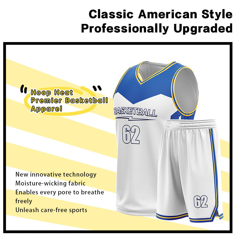 U-TRY | American-Style Basketball Uniforms - MS046
