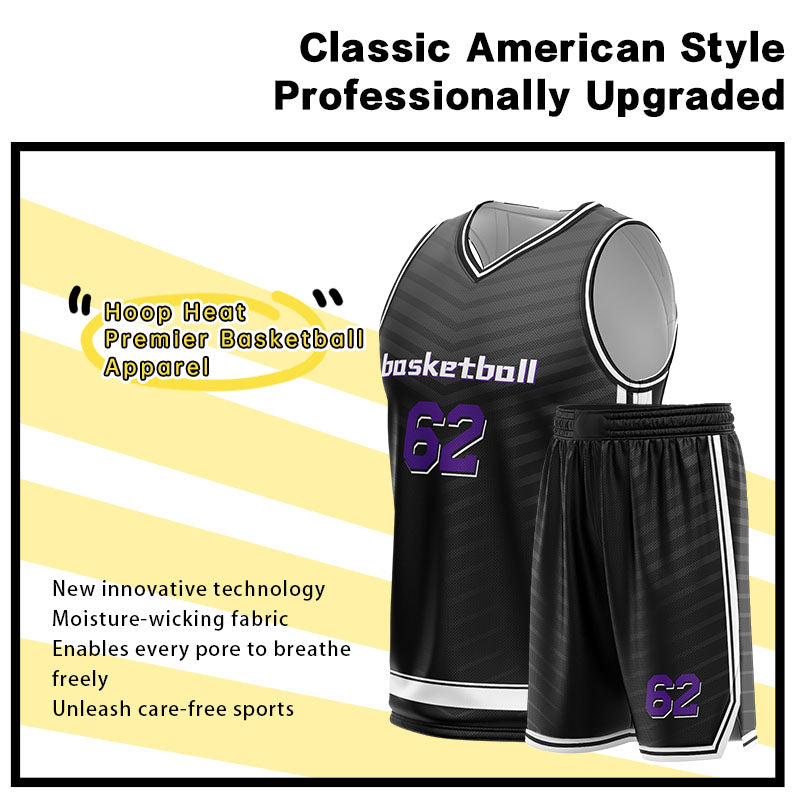 U-TRY | American-Style Basketball Uniforms - MS063
