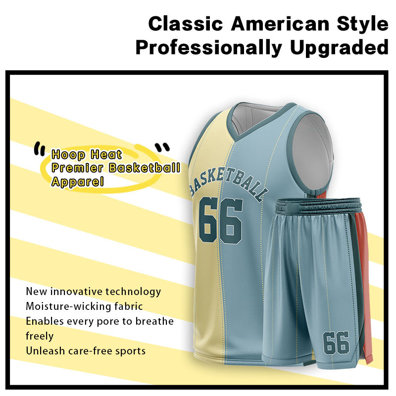 U-TRY | American-Style Basketball Uniforms - MS64