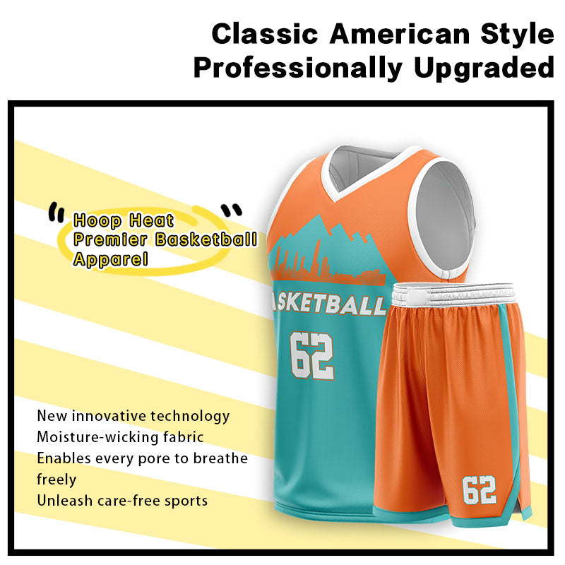 U-TRY | American-Style Basketball Uniforms - MS65
