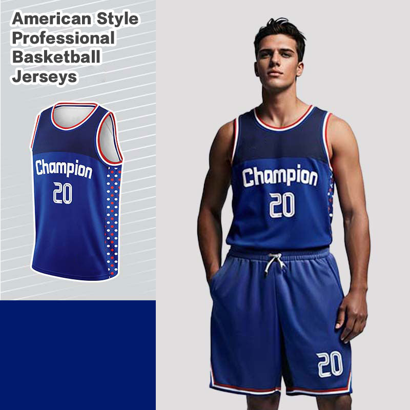 U-TRY | American-Style Basketball Uniforms - MS068