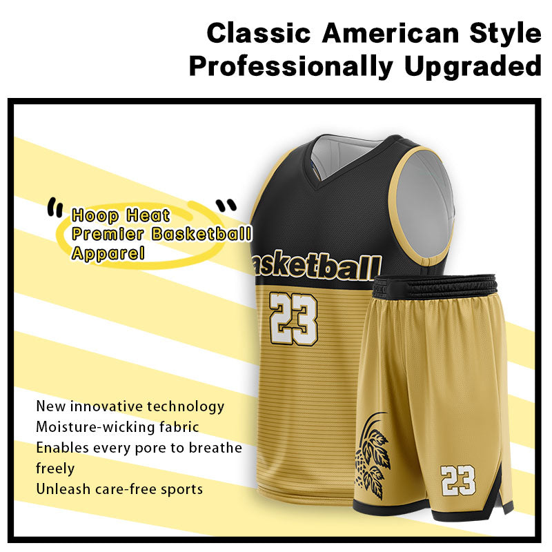 U-TRY | American-Style Basketball Uniforms - MS3575