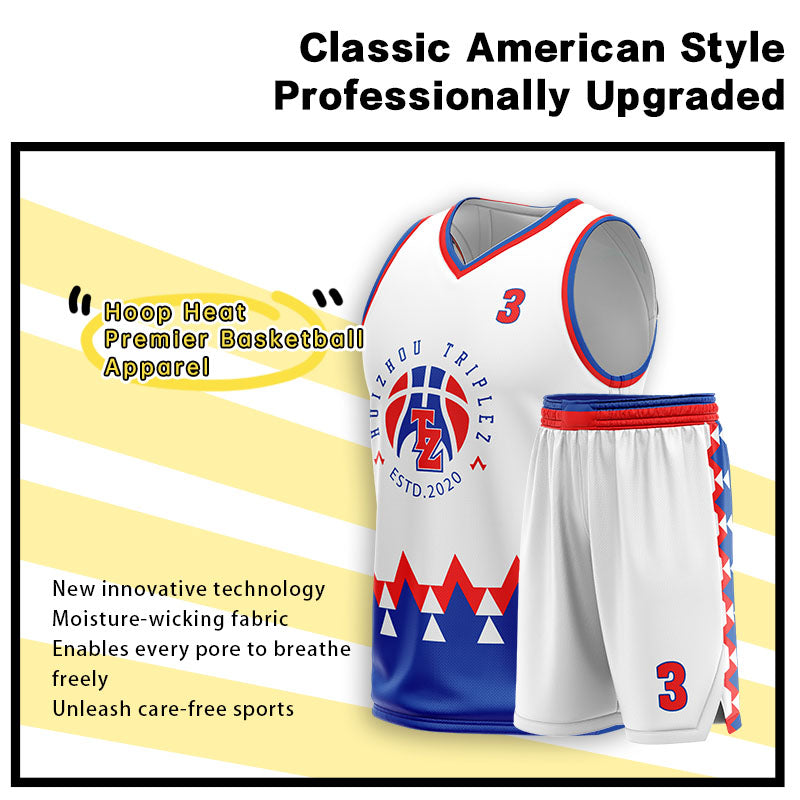 U-TRY | American-Style Basketball Uniforms - MS3586