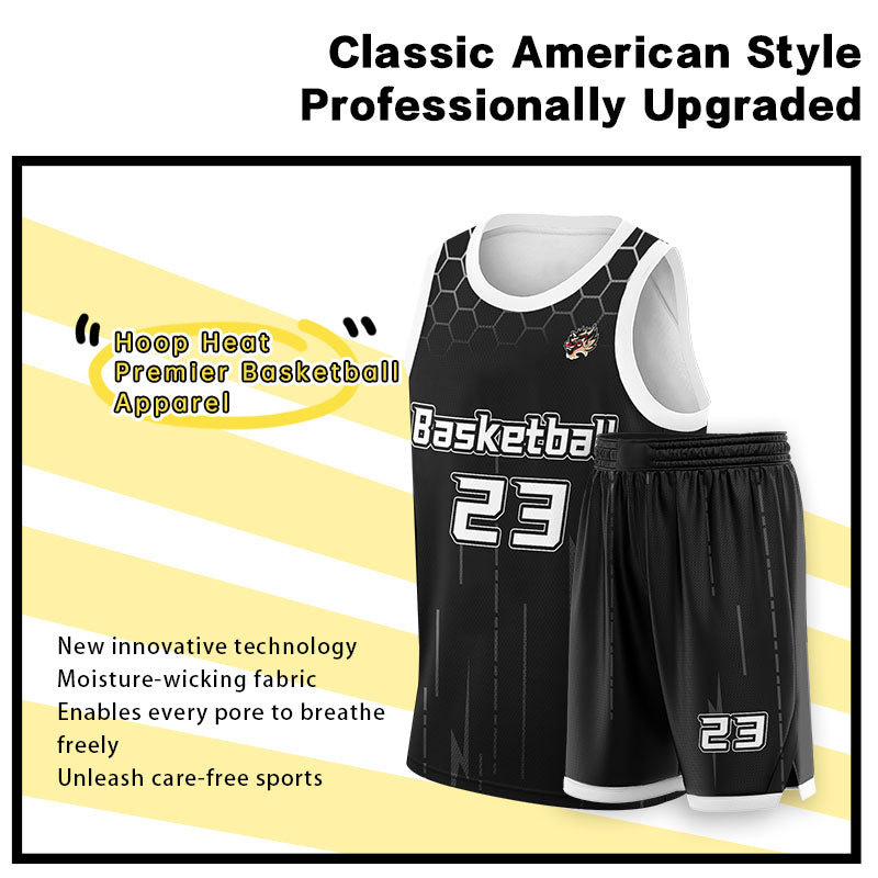 U-TRY | American-Style Basketball Uniforms - MS3624