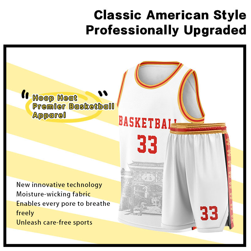 U-TRY | American-Style Basketball Uniforms - MS3637