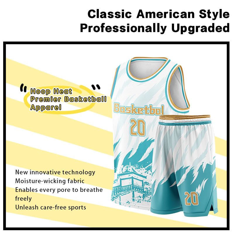 U-TRY | American-Style Basketball Uniforms - MS3681