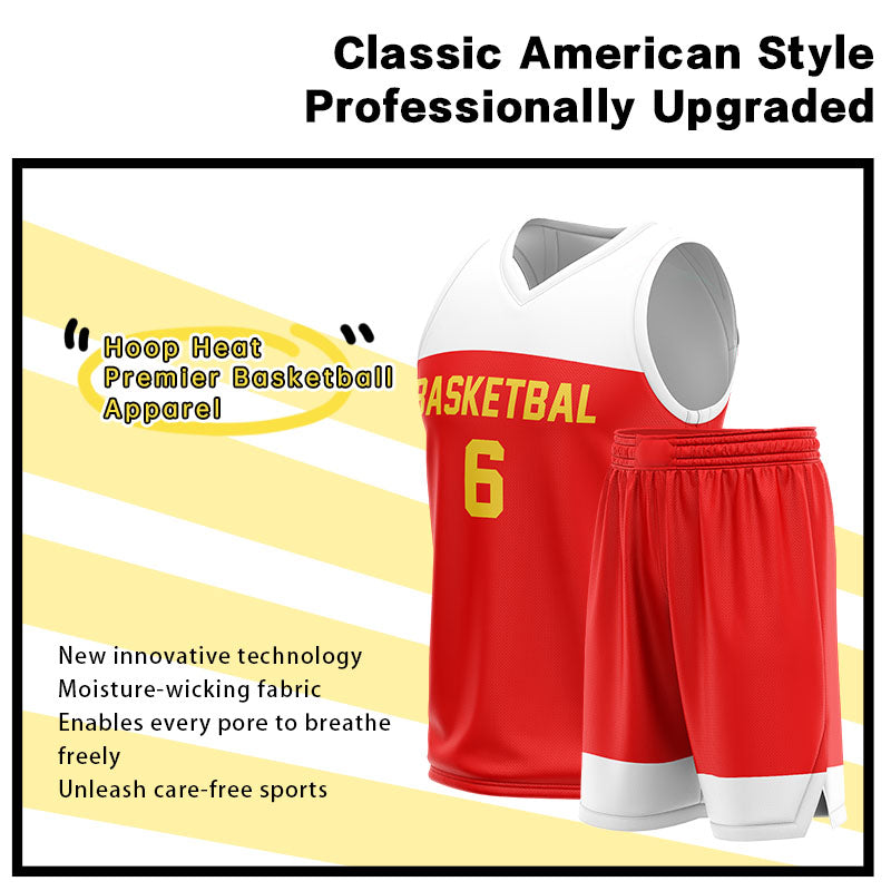 U-TRY | American-Style Basketball Uniforms - MS3764