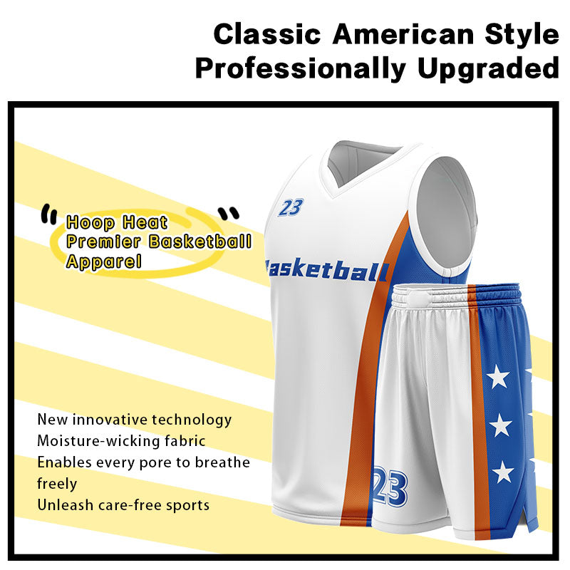 U-TRY | American-Style Basketball Uniforms - MS4201