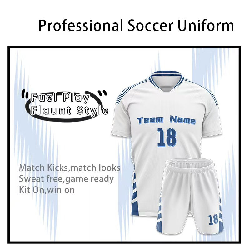 U-TRY | V - neck / Raglan sleeves Soccer Jersey Set - XCL008