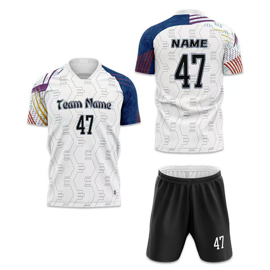 U-TRY | V - neck / Raglan sleeves Soccer Jersey Set - XCL011