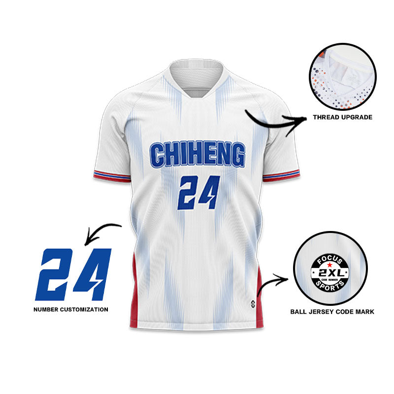 U-TRY | V - neck / Raglan sleeves Soccer Jersey Set - XCL007