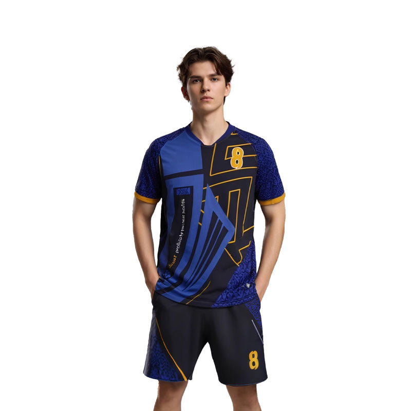 U-TRY | V - neck / Raglan sleeves Soccer Jersey Set - XCL004