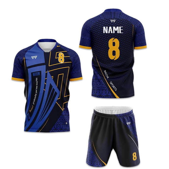 U-TRY | V - neck / Raglan sleeves Soccer Jersey Set - XCL004