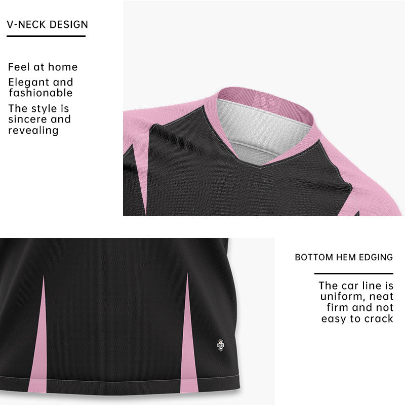 U-TRY | V - neck / Raglan sleeves Soccer Jersey Set - XCL006