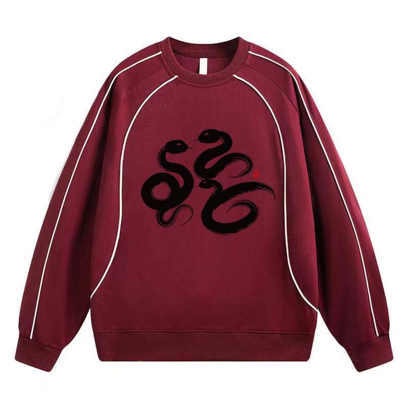 Personalized Round Neck Long Sleeves
