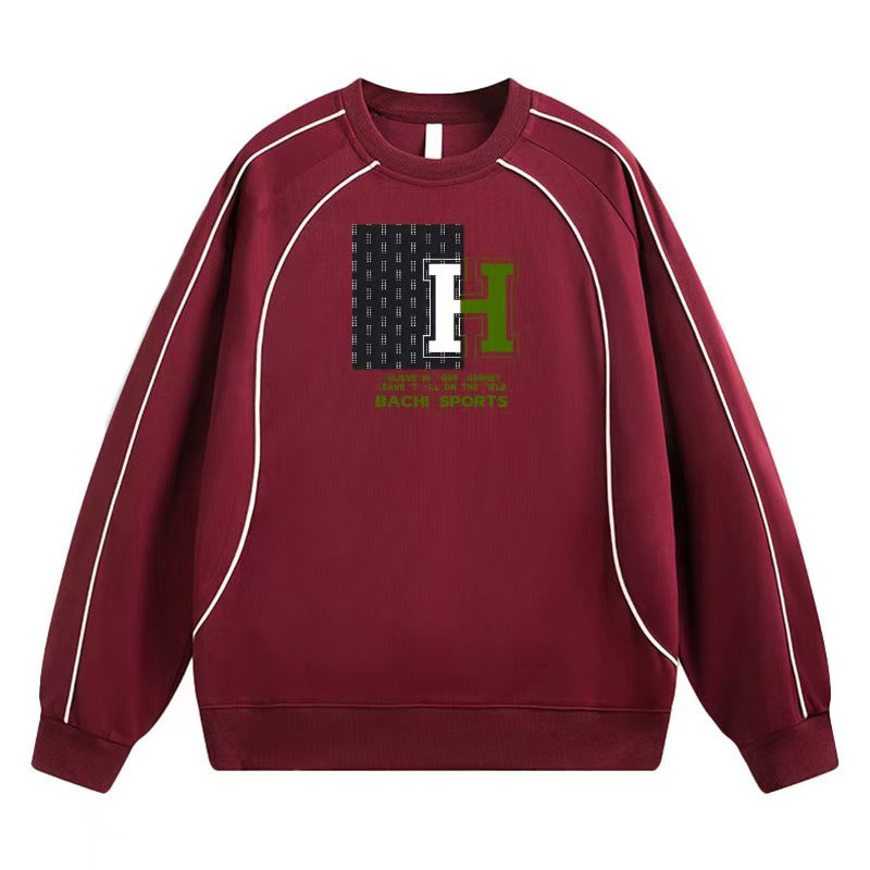 Personalized Round Neck Long Sleeves