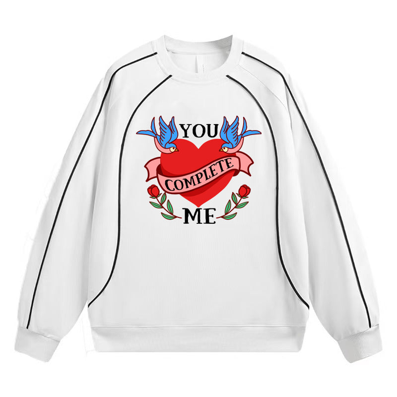 Personalized Round Neck Long Sleeves